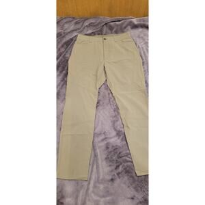 KUHL Mens 34x32 Tan Hiking Pants Outdoor Travel Lightweight Performance